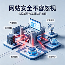 北碚建站-网站安全不容忽视：常见威胁与基础防护策略