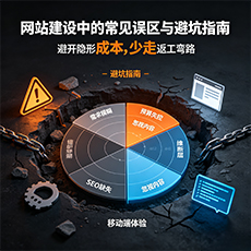 渝中建站-网站建设中的常见误区与避坑指南